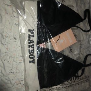 High waisted panty and bra